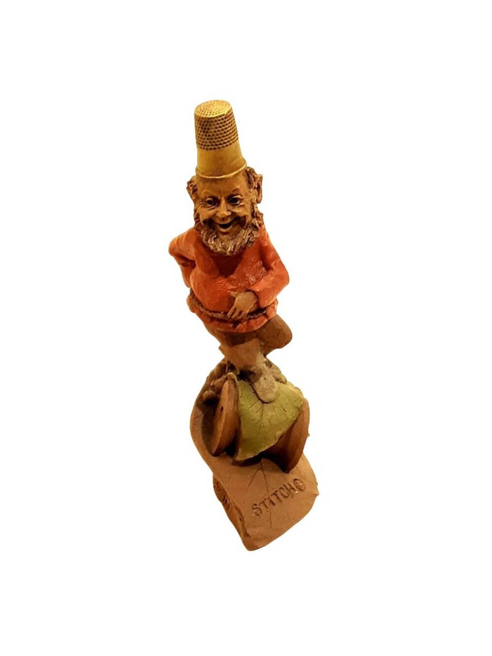 Tom Clark Gnome STITCH-R 1988 Cairn Studio #5060 Edition #97 Thimble Family